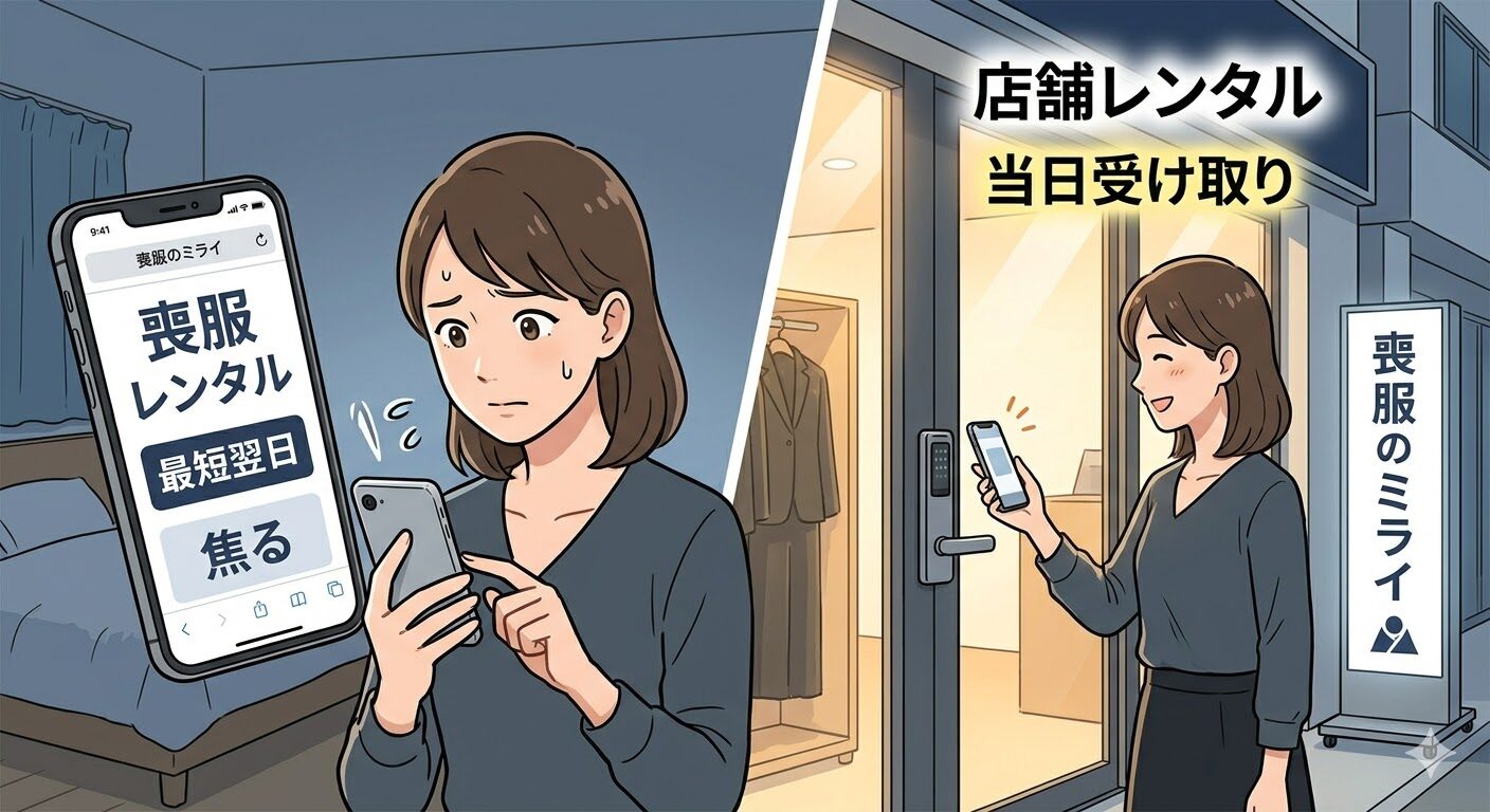 ネット宅配と店舗レンタルの比較 急ぎなら当日受け取り可能な店舗型