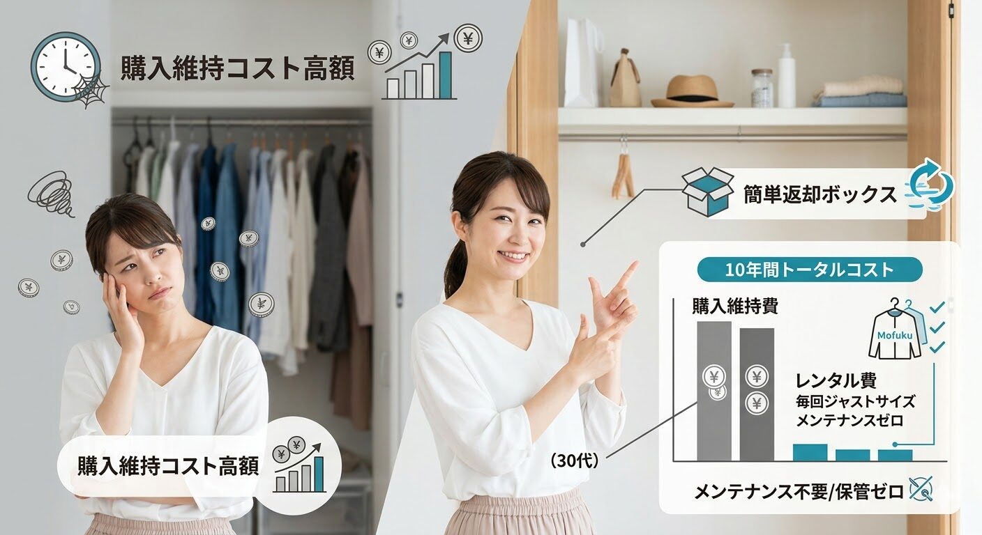 購入の維持コストvsレンタルのメリット比較